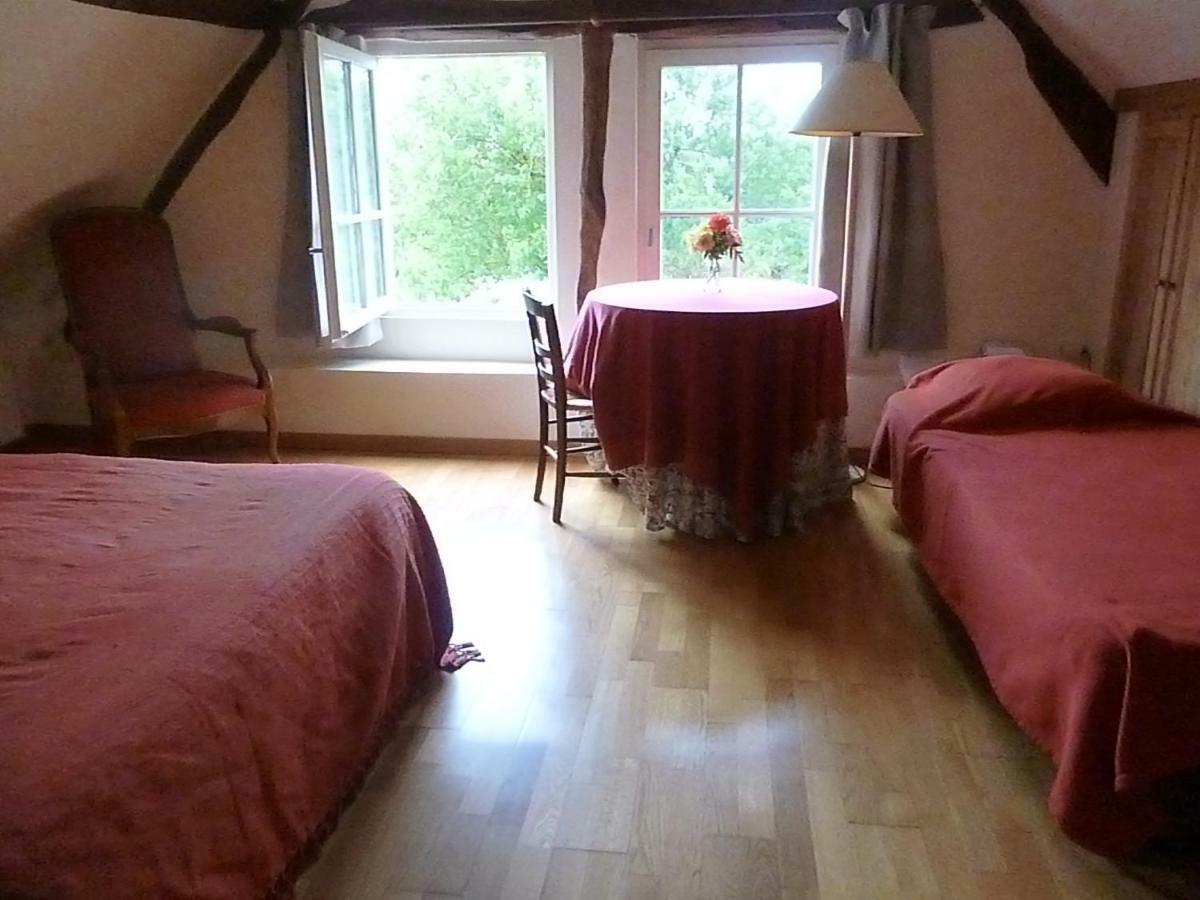 La Sauleraie Bed and Breakfast Frazé Buitenkant foto